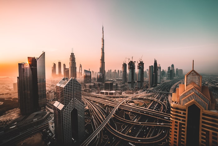 Skyline de Dubaï — hub régional IvoryGold pour le Golfe et le Moyen-Orient